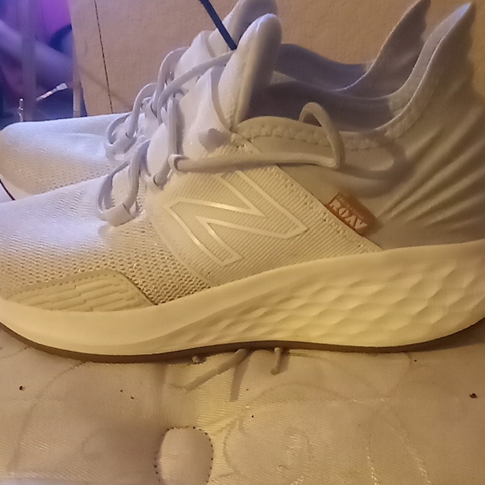 New Balance Ivory Athletic Sneakers